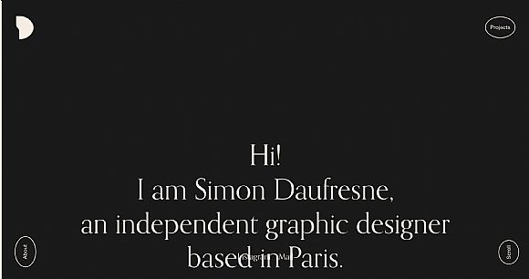 SIMONDAUFRESNE-法国巴黎Simon Daufresne平面设计师！预览网站